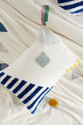 Geo-Embellished Shams