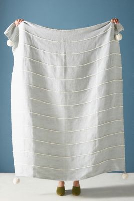 Rani Pommed Throw Blanket
