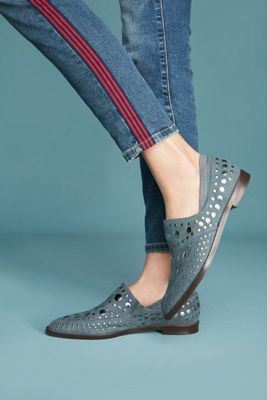 Cecelia New York Ping Studded Loafer Flats