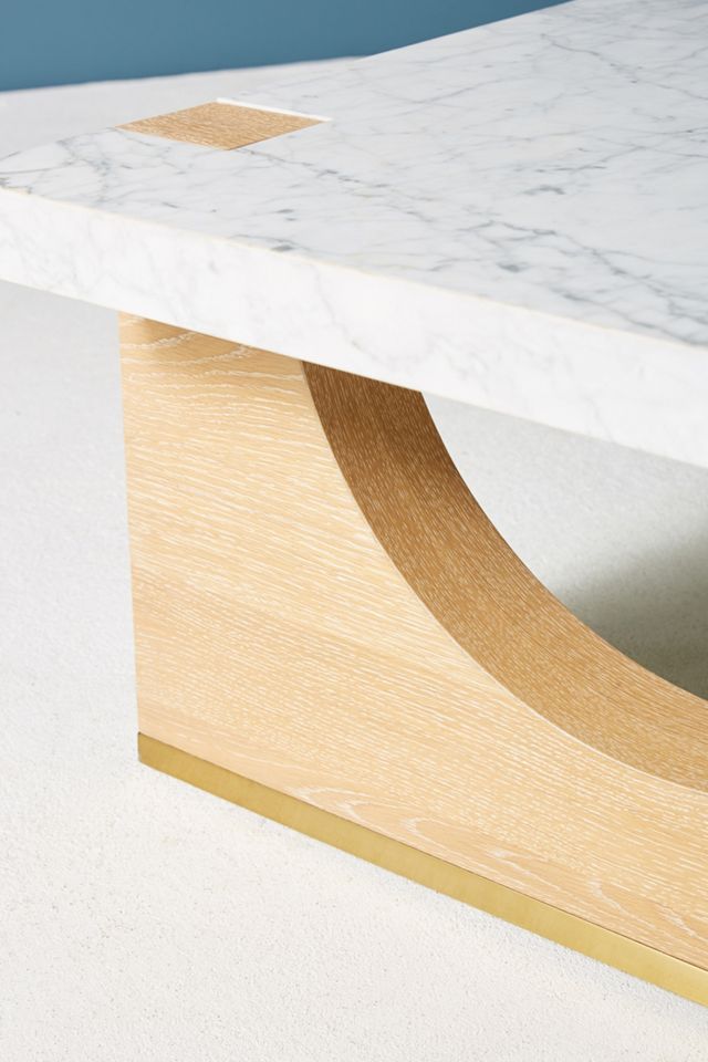 Polished Marble Coffee Table #4