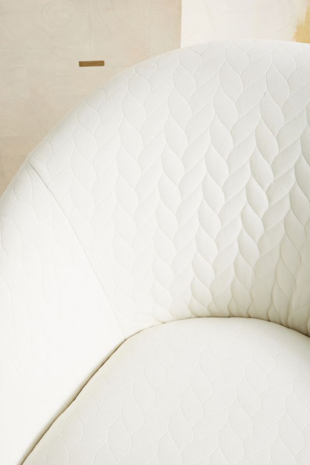Quilted Hillside Accent Chair #3