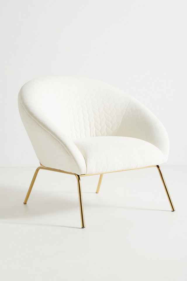 Quilted Hillside Accent Chair #5