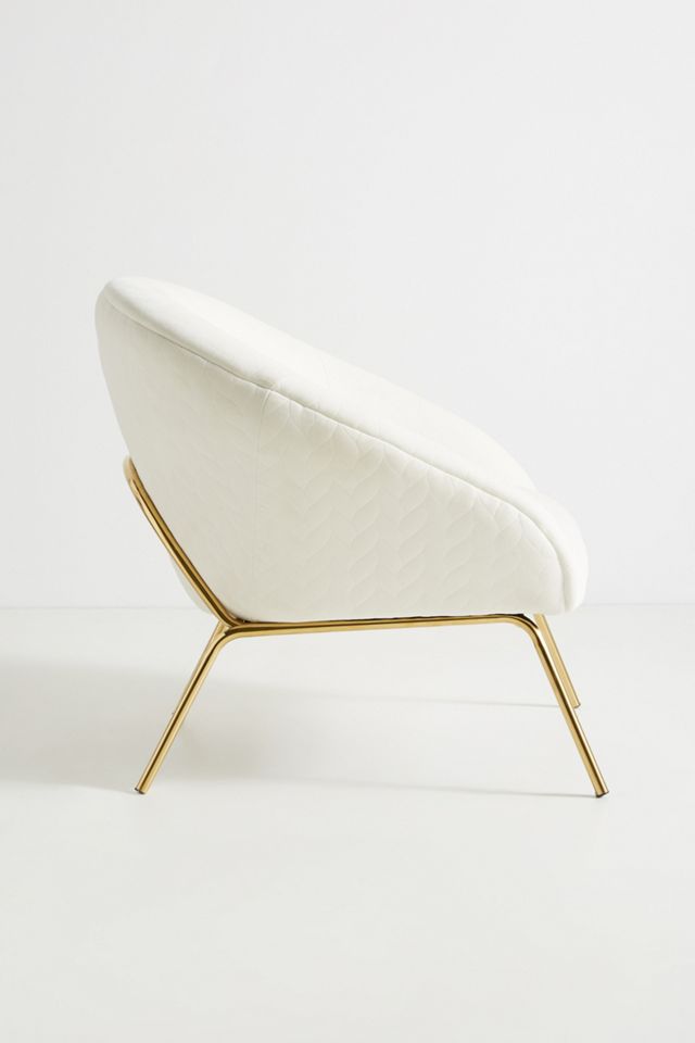 Quilted Hillside Accent Chair #6