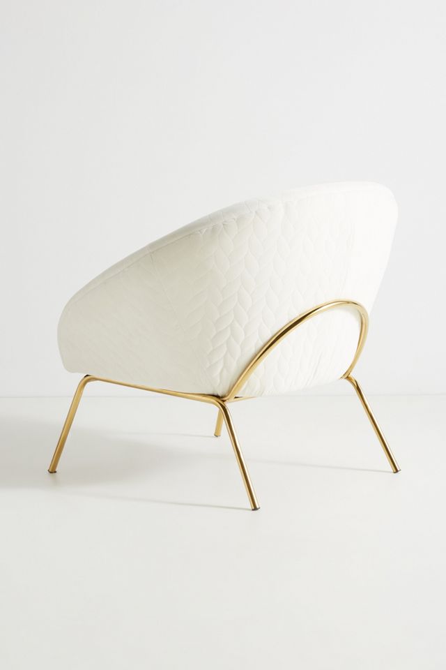 Quilted Hillside Accent Chair #7