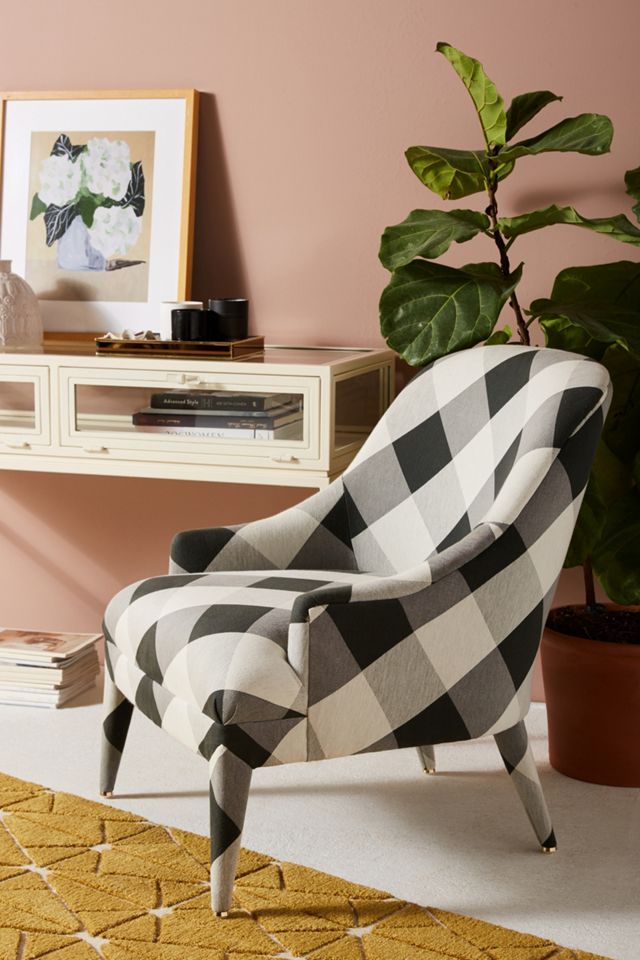 Buffalo Check Amelia Accent Chair #5