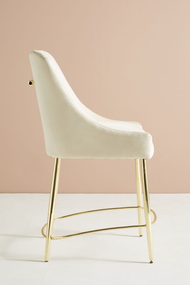 Velvet Elowen Counter Stool #3