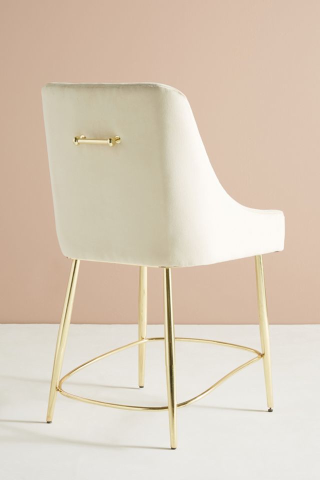 Velvet Elowen Counter Stool #4