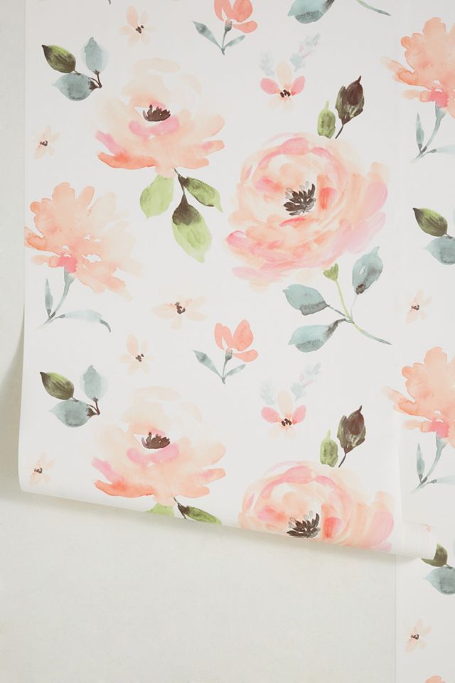 Blooming Watercolor Wallpaper #2