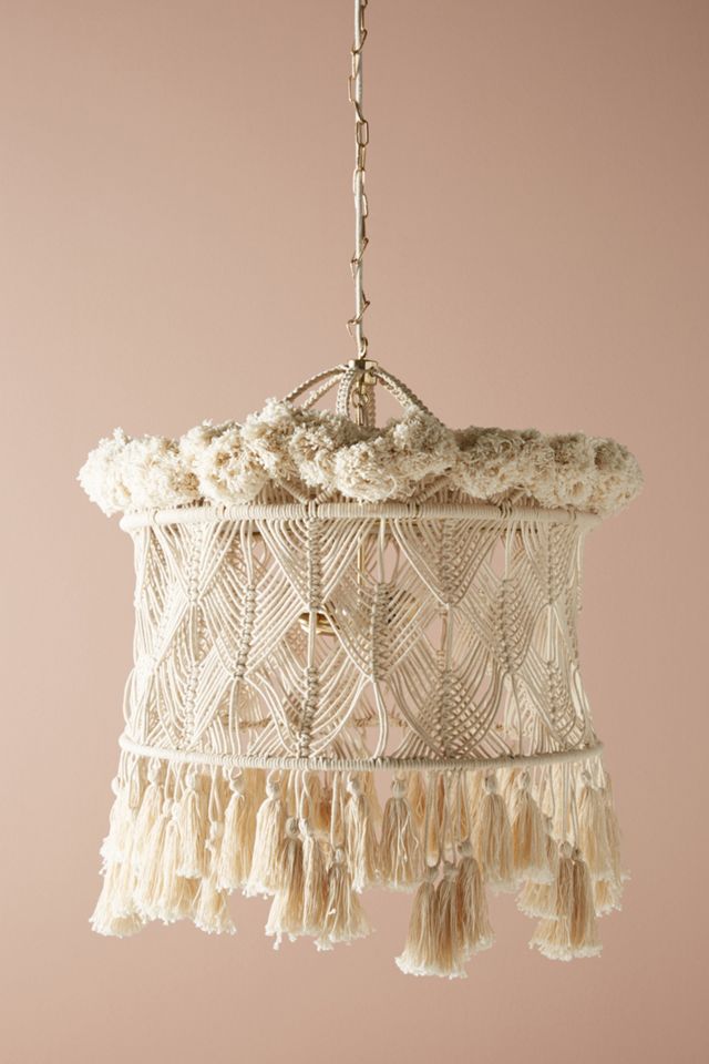 Macrame Chandelier #1