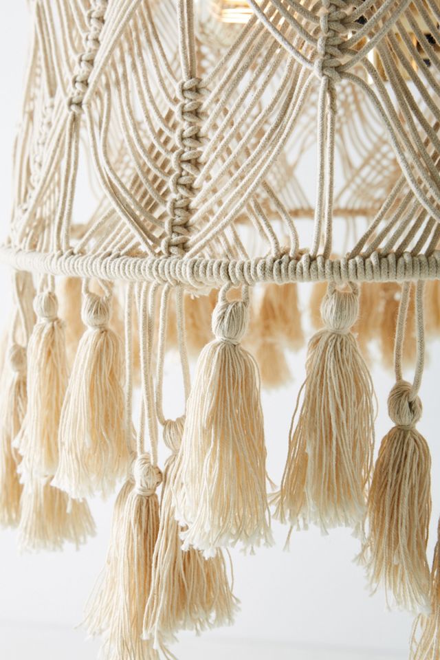 Macrame Chandelier #3
