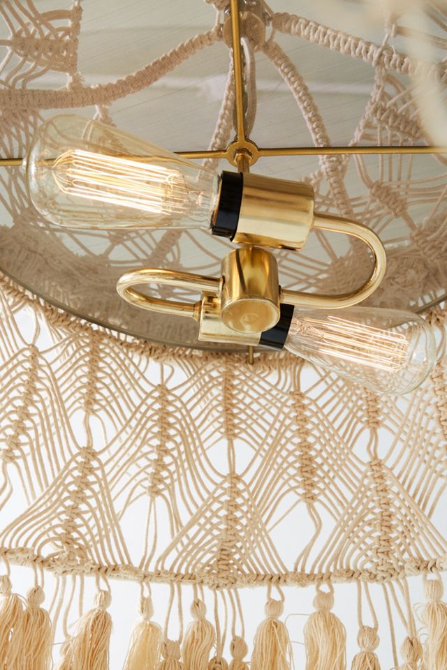 Macrame Chandelier #4