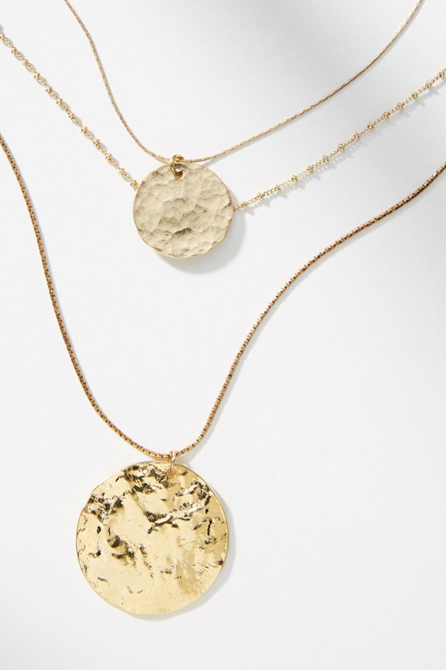 Layered Coin Necklace #1