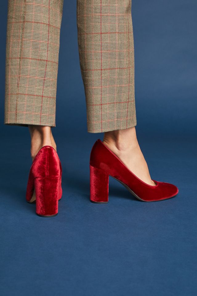 Sarto by Franco Sarto Aziza Velvet Heels #2