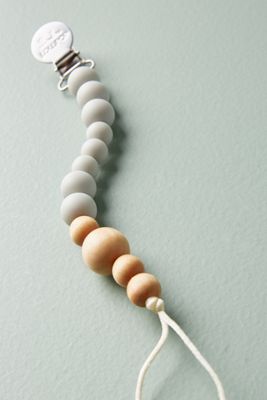 Beaded Pacifier Clip