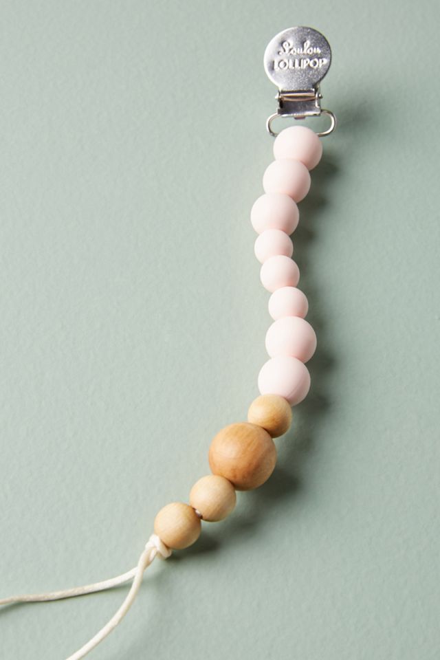 Beaded Pacifier Clip