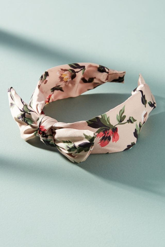 Knotted Satin Headband