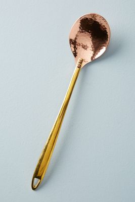 Hammered Copper Prep Spoon