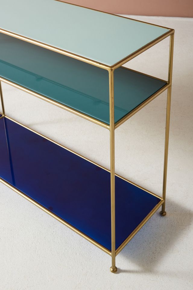 Tinted Glass Console Table #2