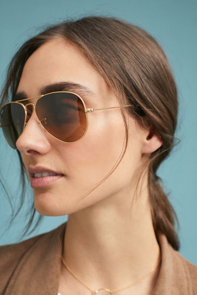 Ray-Ban Gradient Aviator Sunglasses #1