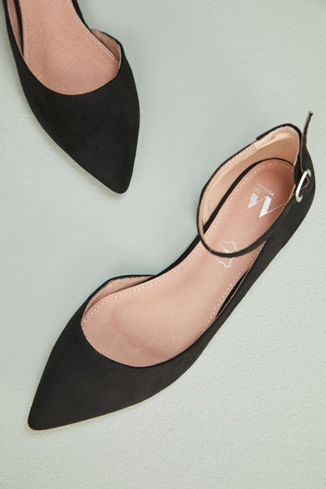 Vanessa Wu Ankle Strap Flats #3