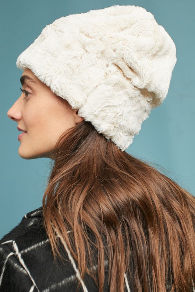 Faux Fur Beanie #1