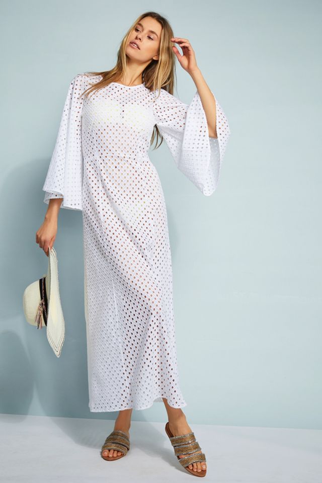anthropologie eyelet maxi dress Maya Eyelet Maxi Dress