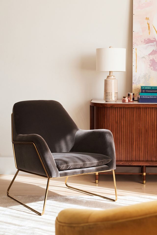 Velvet Everley Chair #6