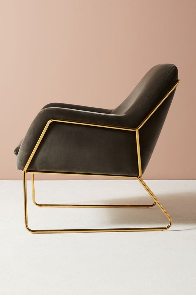 Velvet Everley Chair #2