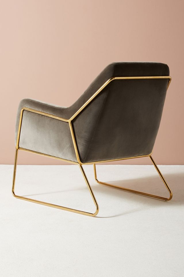 Velvet Everley Chair #3