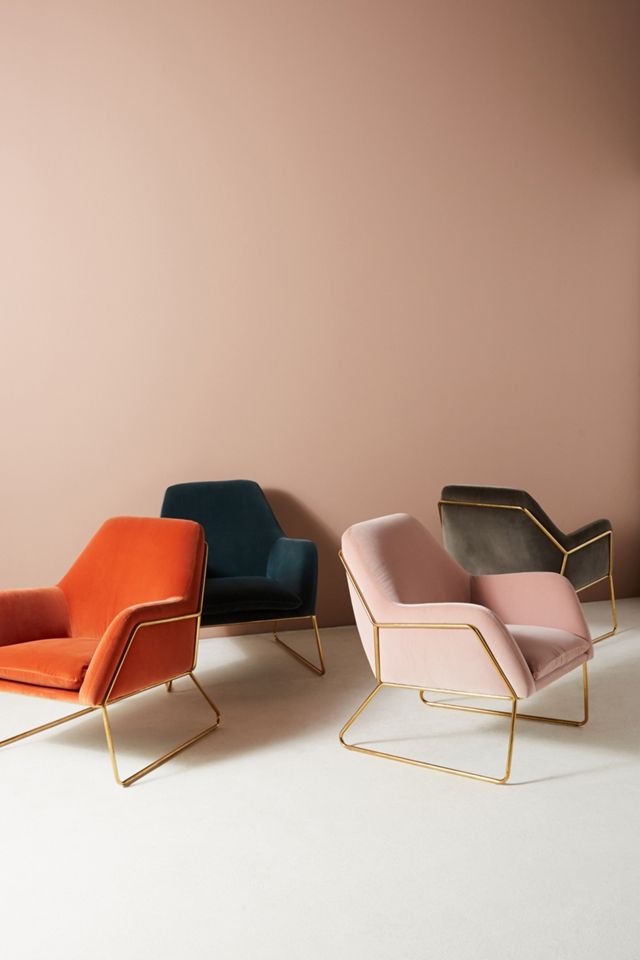 Velvet Everley Chair #5