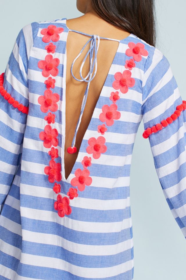 Billie Striped Cover-Up Dress #1