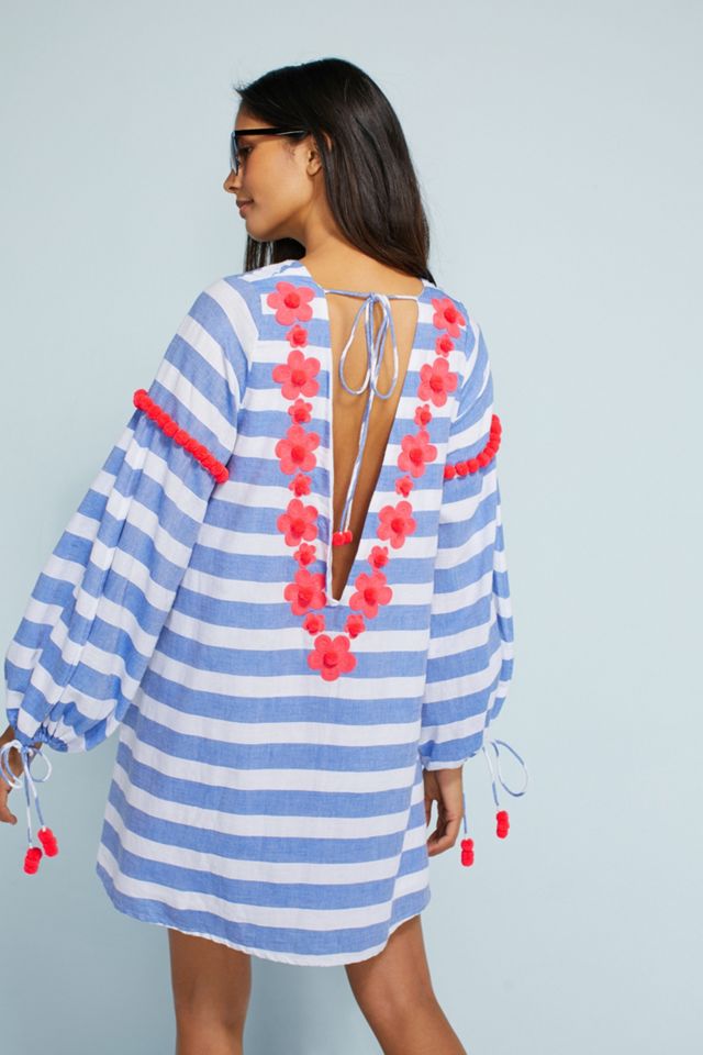 Billie Striped Cover-Up Dress #3
