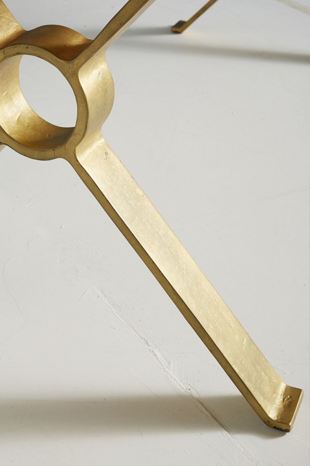 Brass Inlay Dining Table #5