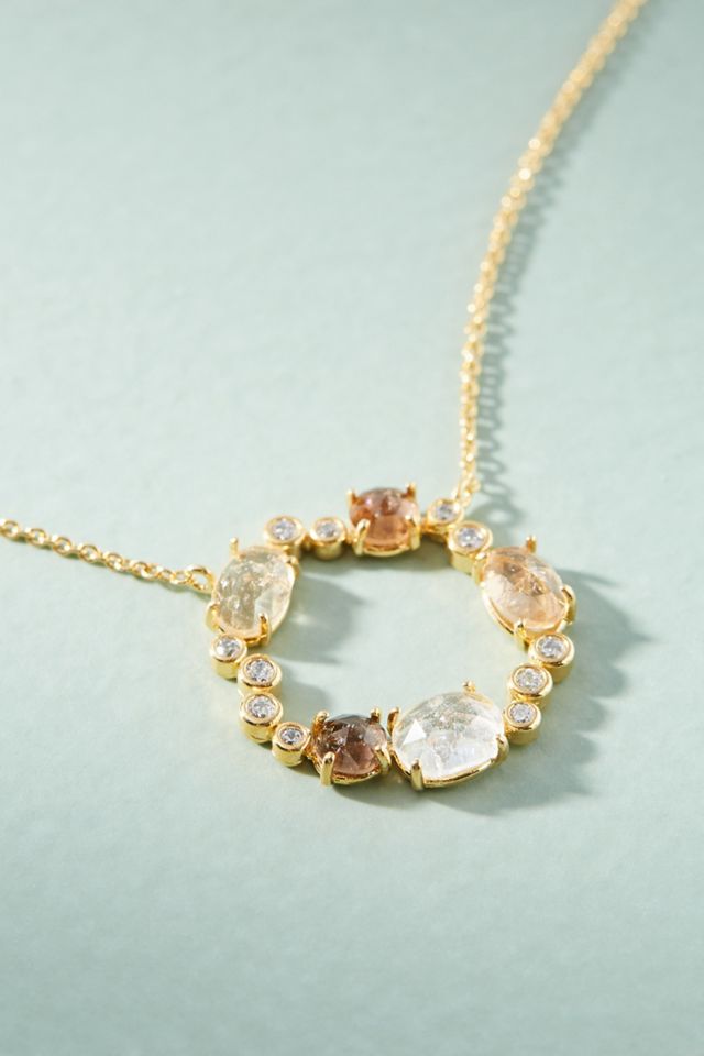Birthstone Infinity Necklace #2