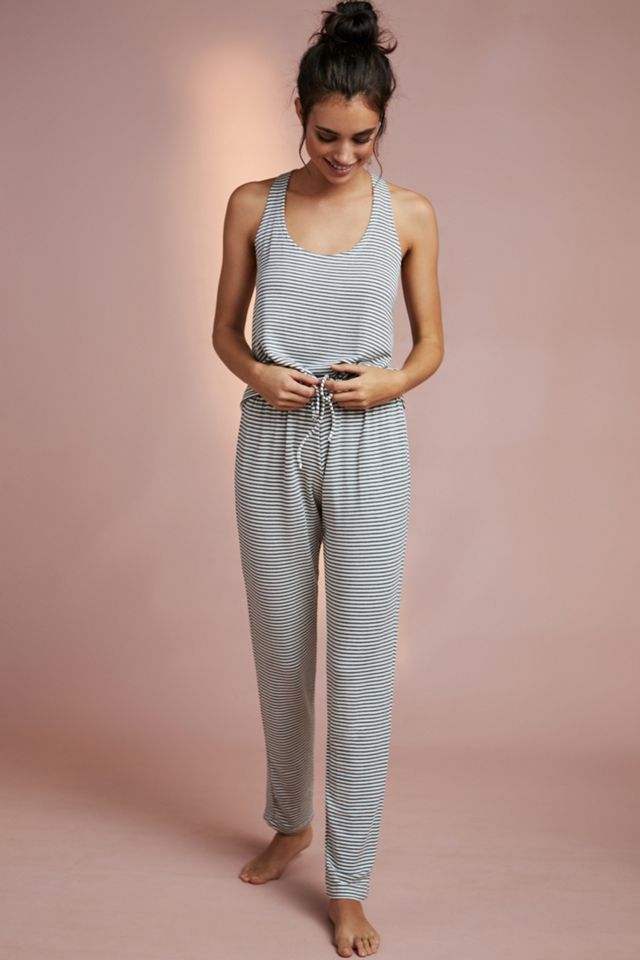 Eberjey Sadie Striped Sleep Tank #1