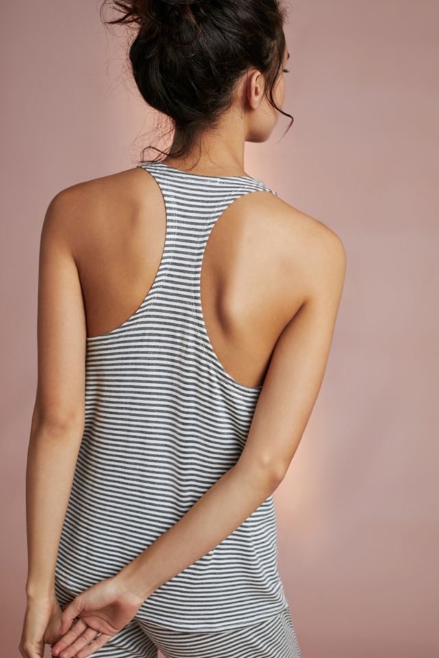Eberjey Sadie Striped Sleep Tank #2