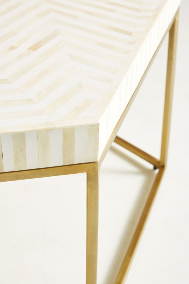 Hexagonal Inlay Coffee Table #2