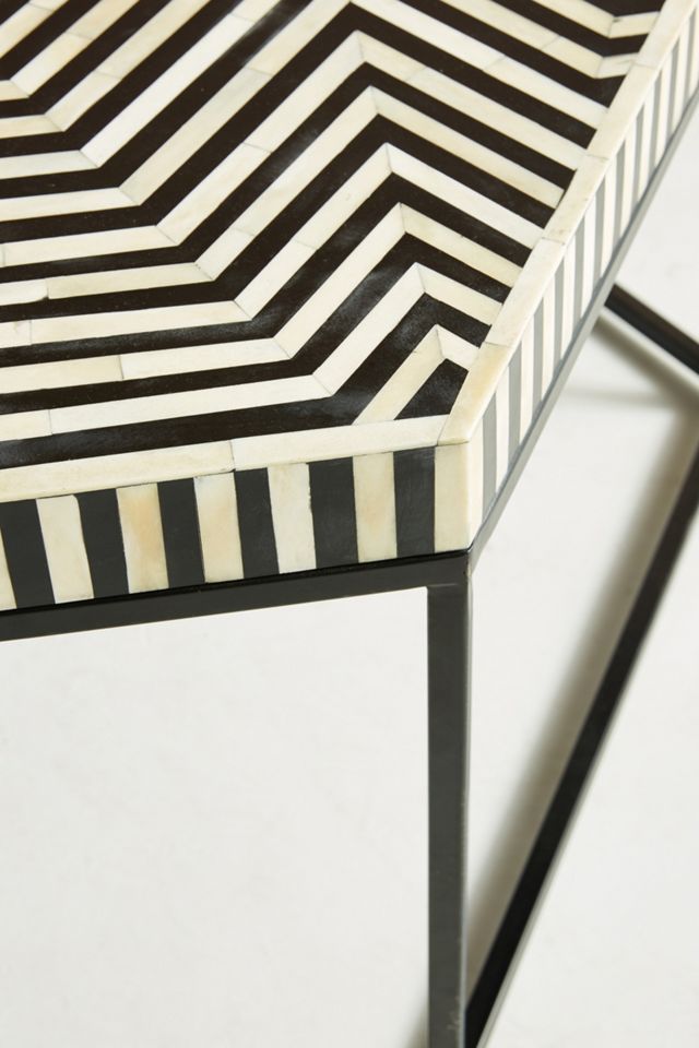 Hexagonal Inlay Coffee Table #2