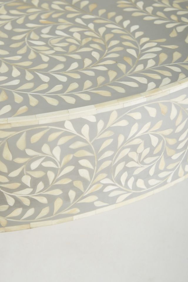 Scroll Vine Inlay Coffee Table #2