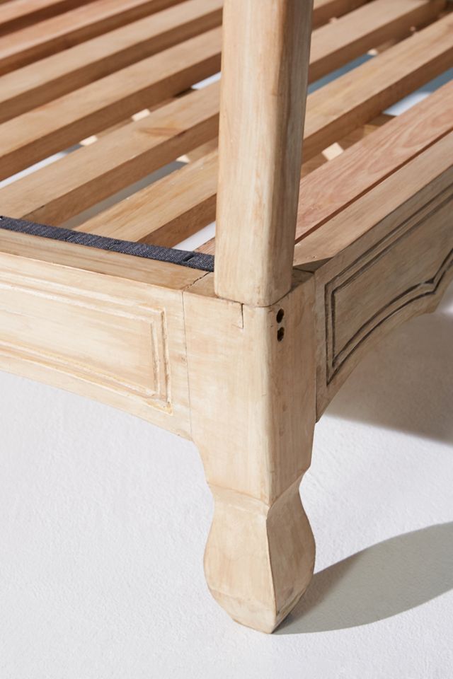 Handcarved Lotus Daybed #5