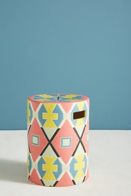 Atlas Ceramic Indoor/Outdoor Side Table