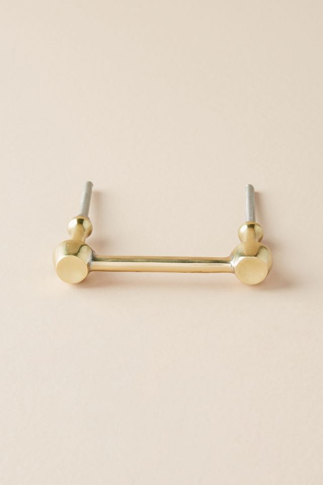 Hammered Brass Handle #2