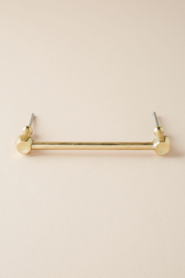 Hammered Brass Handle #6