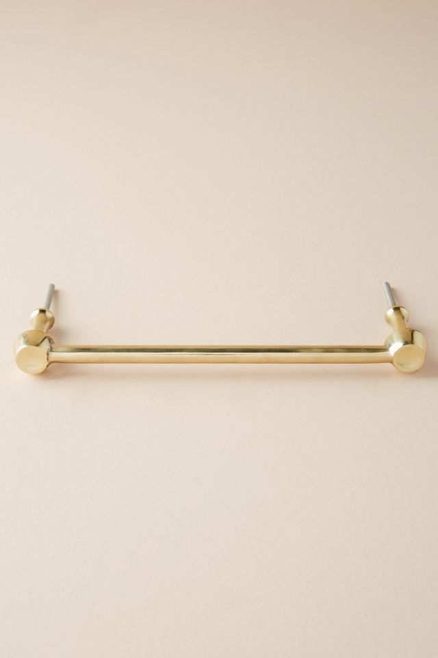 Hammered Brass Handle #8