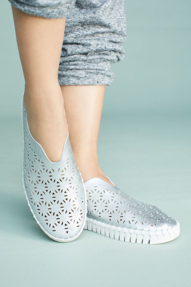 Ilse jacobsen tulip perforated on sale sneakers