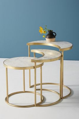Rebel & Quill Celestial Nesting Side Tables, Set of 3