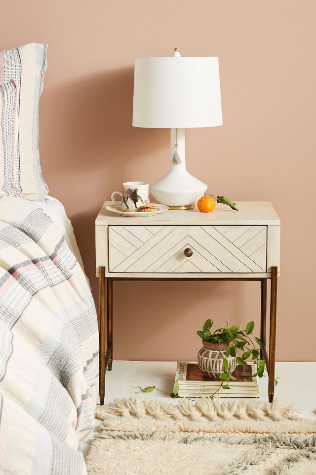 Anthropologie store bedside table