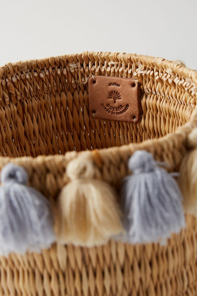 Tasseled Basket #1