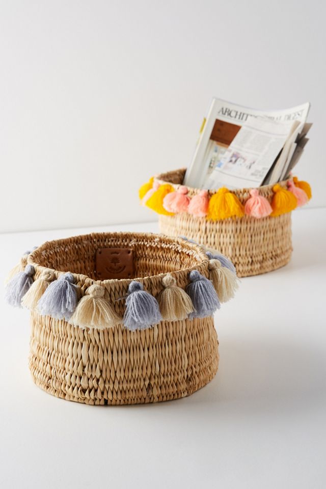 Tasseled Basket #1