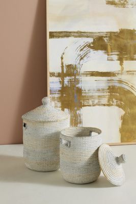 Washed Seagrass Basket